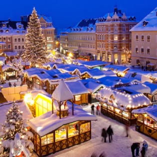 Trains that Explore the Christmas Markets of Europe & the Joys of the Festive Season